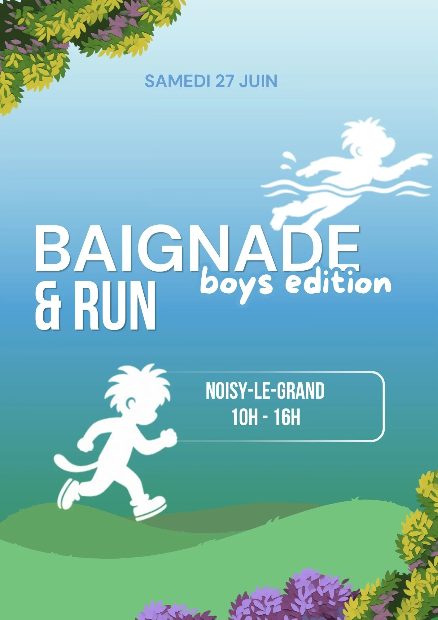 Baignade & Run Spéciale Boys